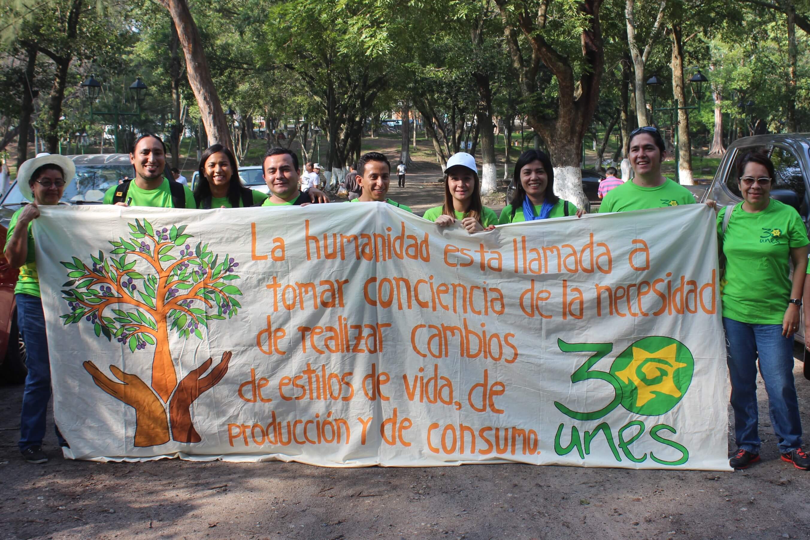 XVII Caminata Ecológica: defendamos la vida, el agua y la comida - Unidad  Ecológica Salvadoreña